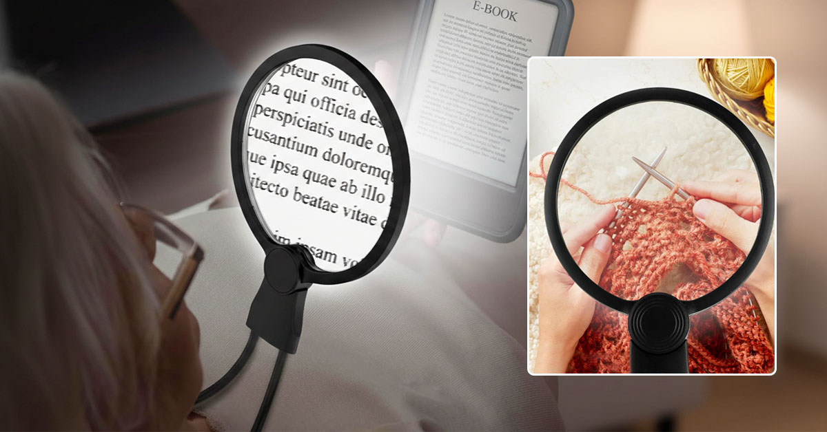 Built-In LED Lights Illuminate Every Fine Detail